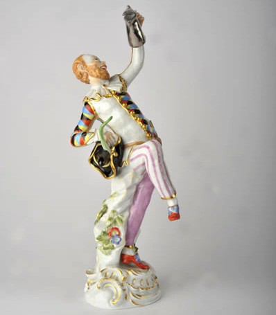 Harlequin With Pitcher