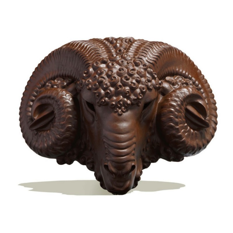 Red Fine Stoneware - Mask