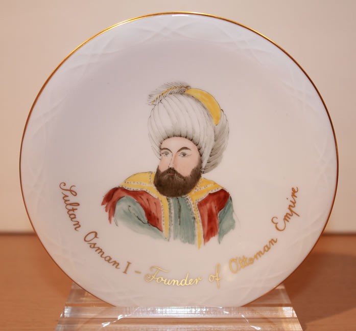 Sultan Osman I - Plate