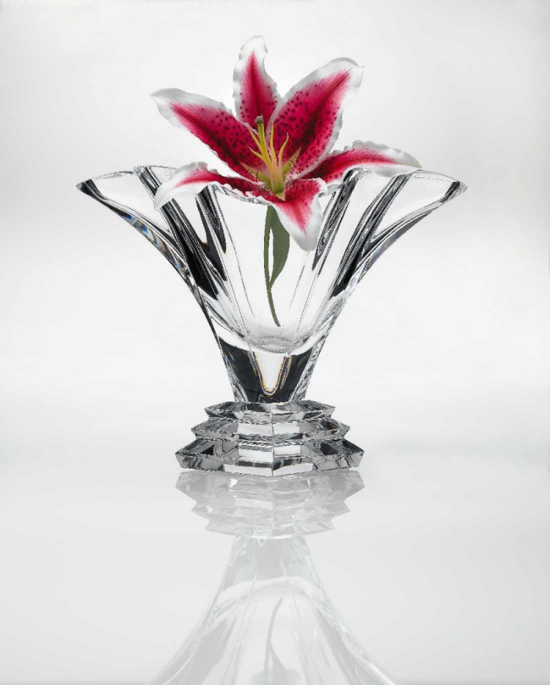 Fan - hand cut vase